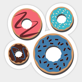 Donuts Sticker